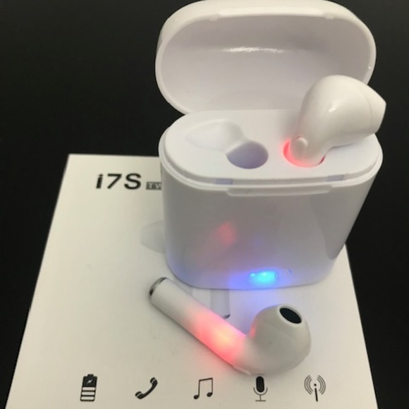 I7 - TWS Other - I7 TWS White Wireless Earbuds Airpods Airbuds